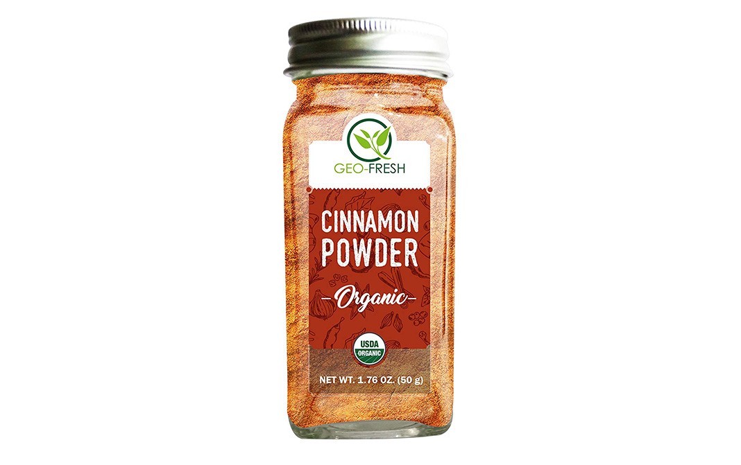 Geo-Fresh Organic Cinnamon Powder    Bottle  50 grams